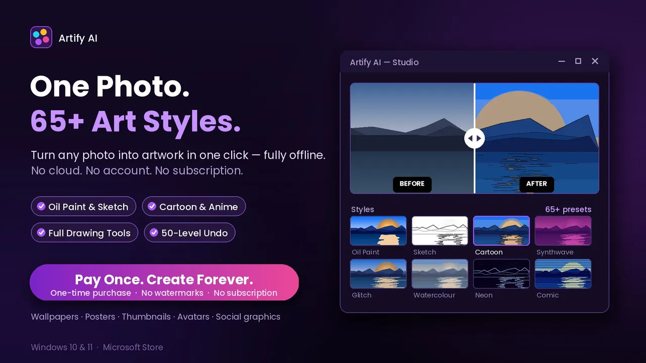 Artify AI screenshot 2