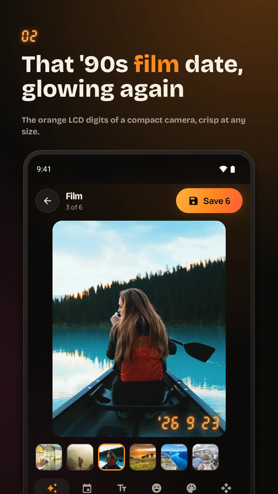 Datelight screenshot 2