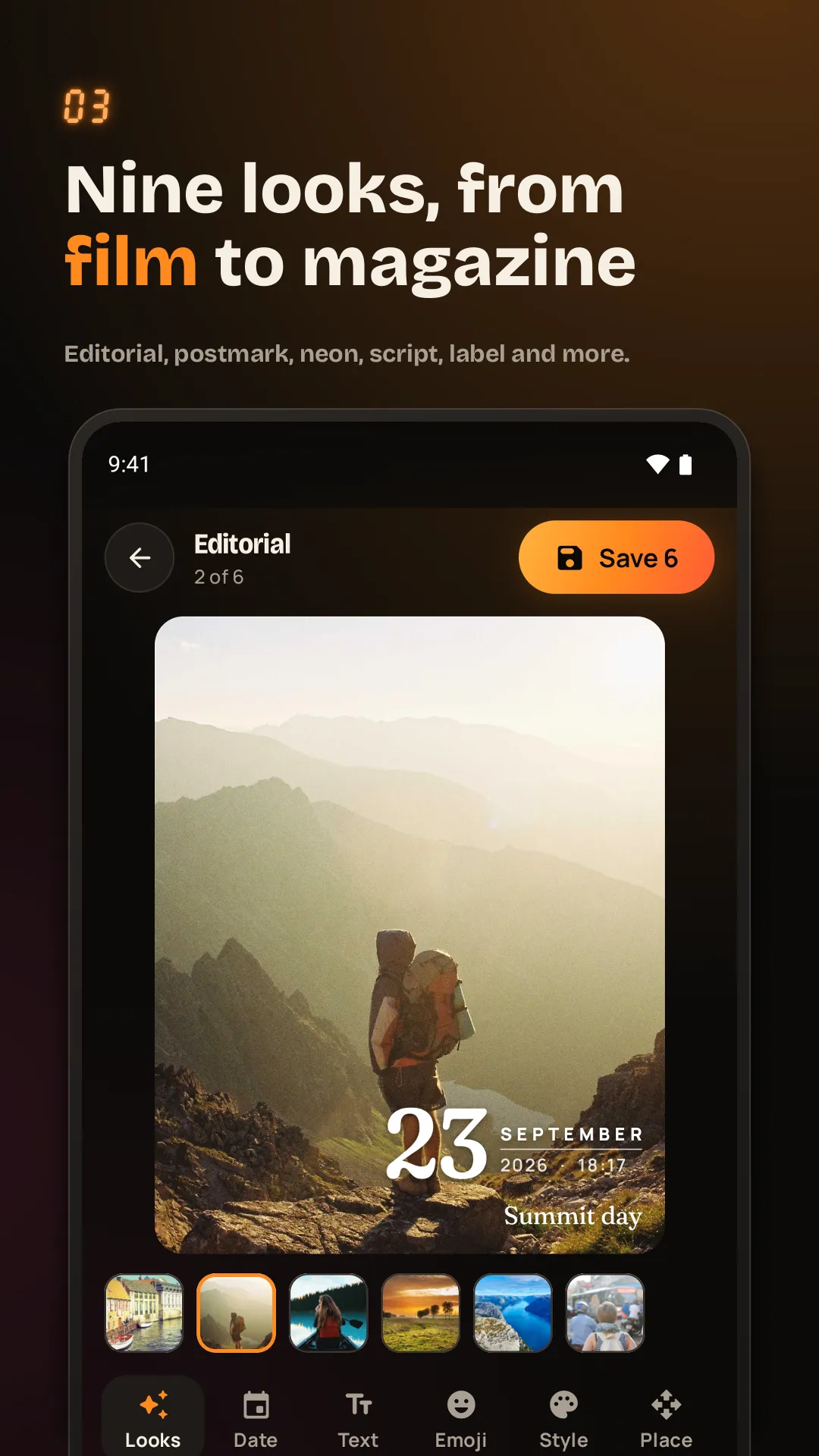 Datelight screenshot 3