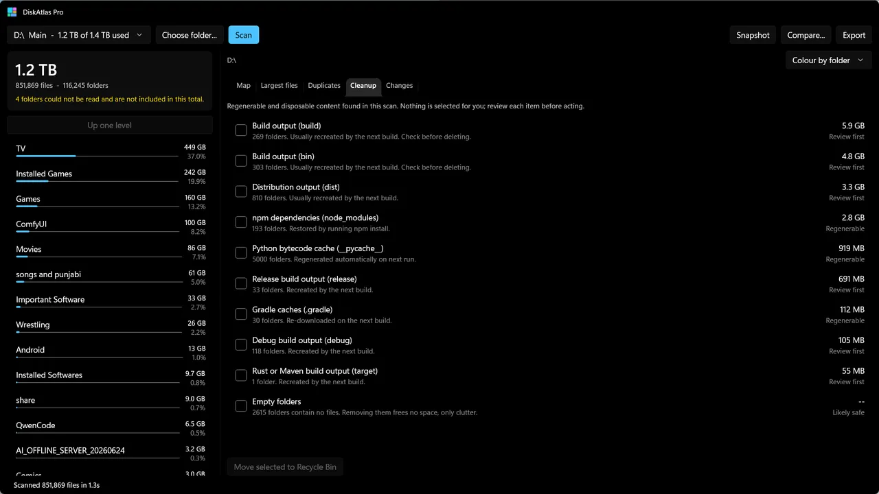 DiskAtlas Pro screenshot 3
