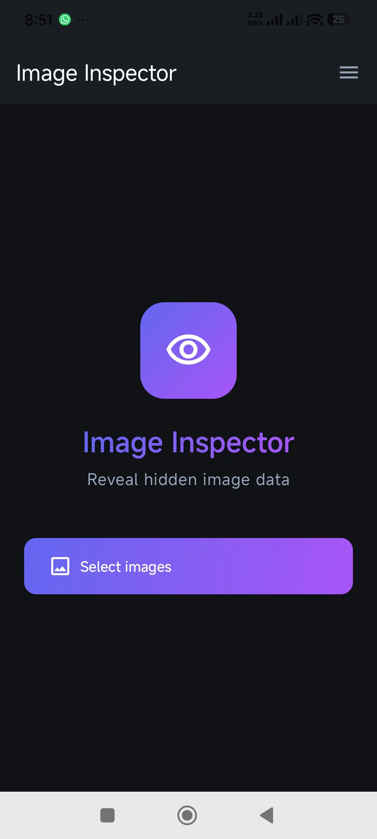 Image Inspector screenshot 1
