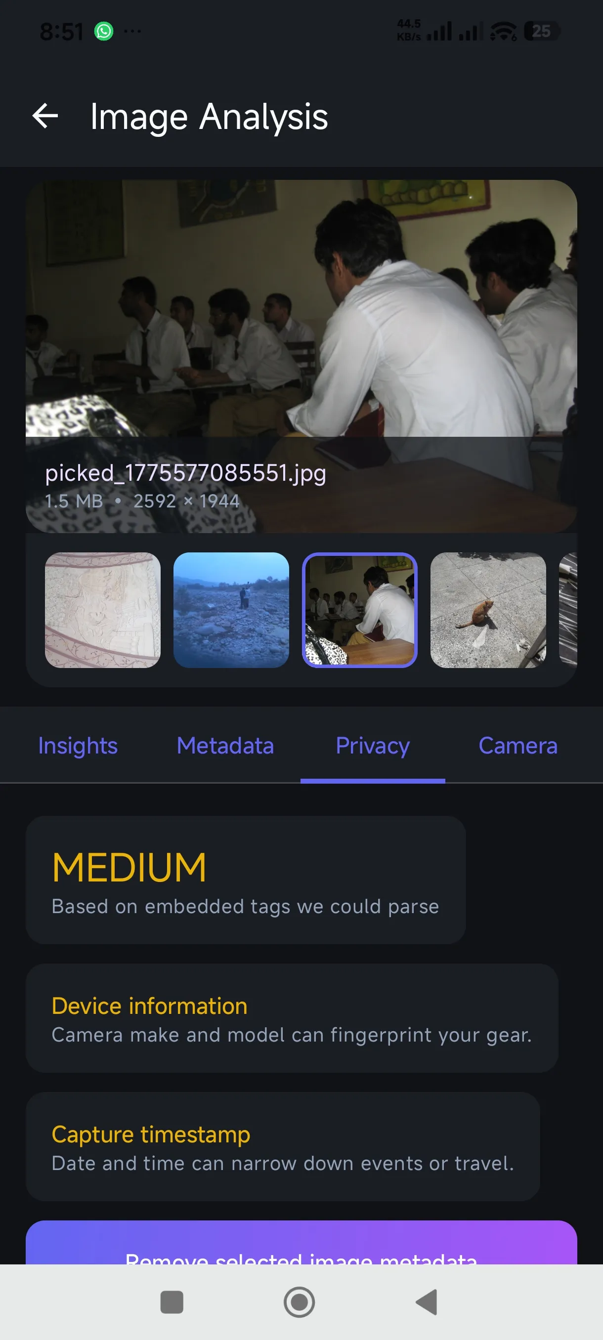 Image Inspector screenshot 2