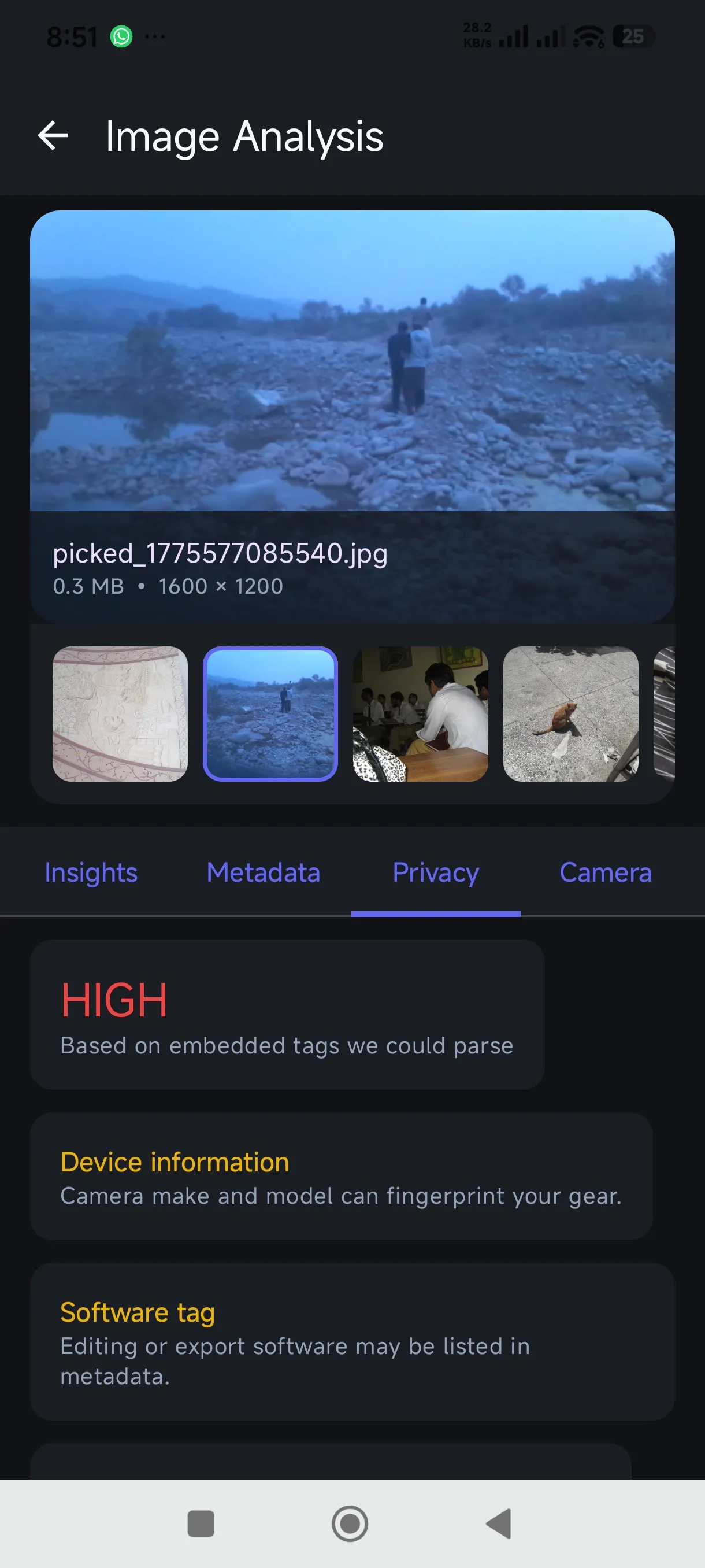 Image Inspector screenshot 3