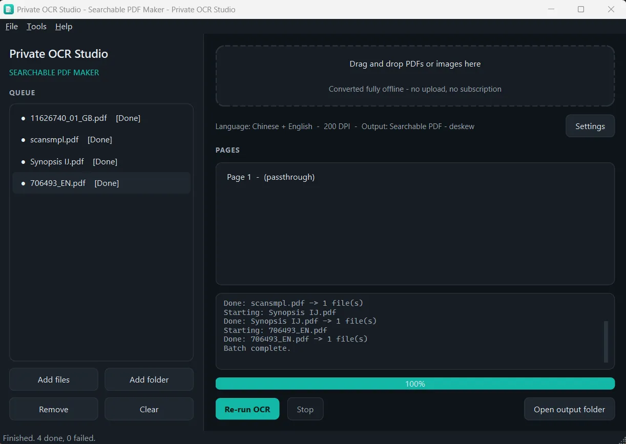 Private OCR Studio screenshot 3