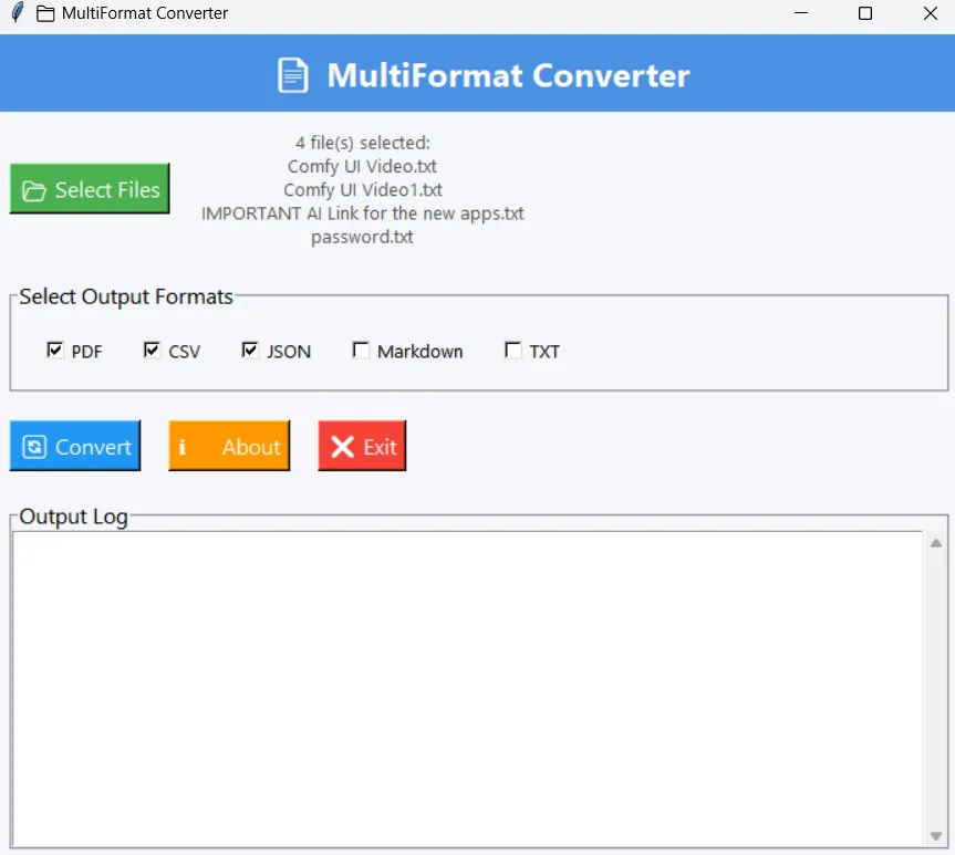 QuickConvert screenshot 2