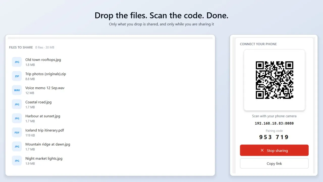 Share Files PC screenshot 5
