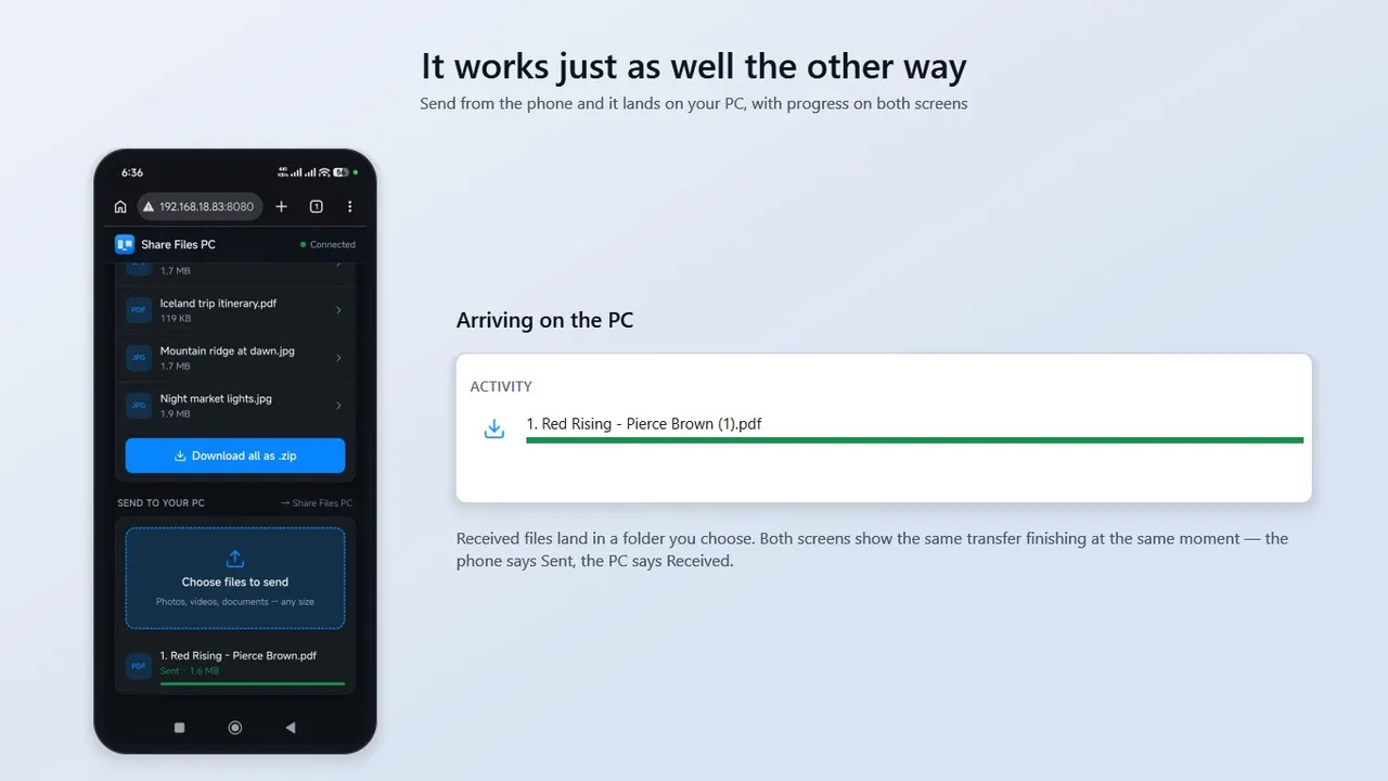 Share Files PC screenshot 6