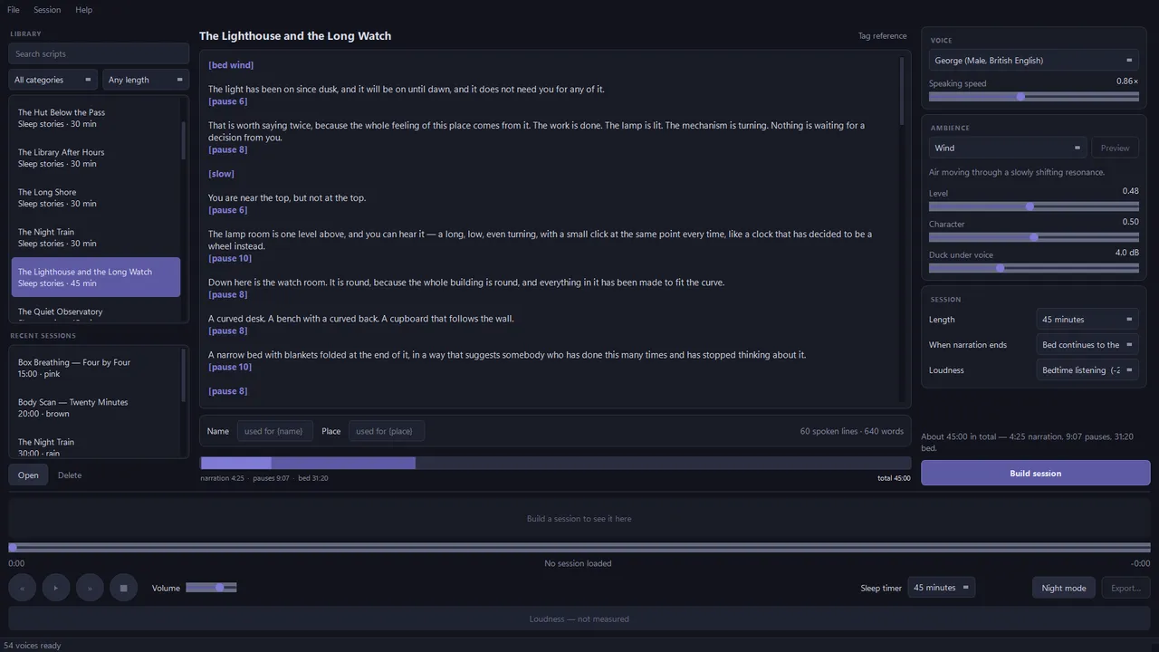 Slumber Studio screenshot 1