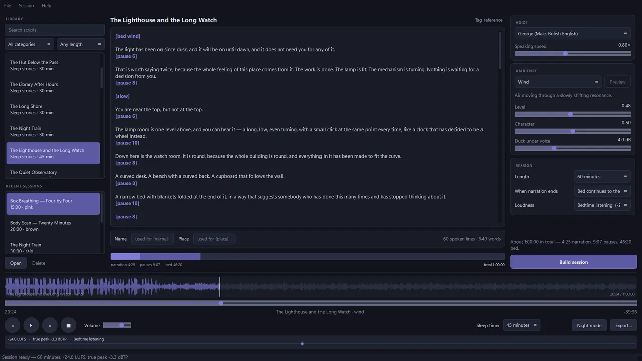 Slumber Studio screenshot 2